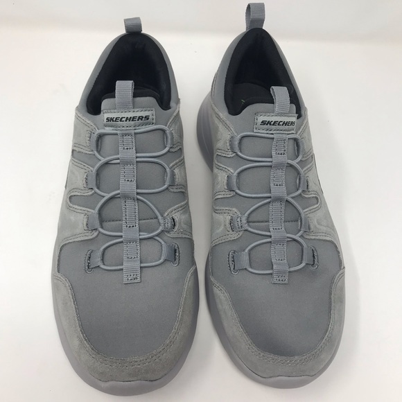 Skechers Gray Notter Slip On Sports Athletic Walking Comfort Shoes Size 7.5 Mens - Picture 5 of 8